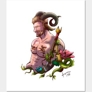 Minotaur Dandy Posters and Art